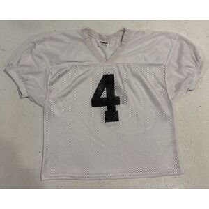 Riddell Pro Cut Mesh Practice Jersey Mens Size Medium White Football Athletic